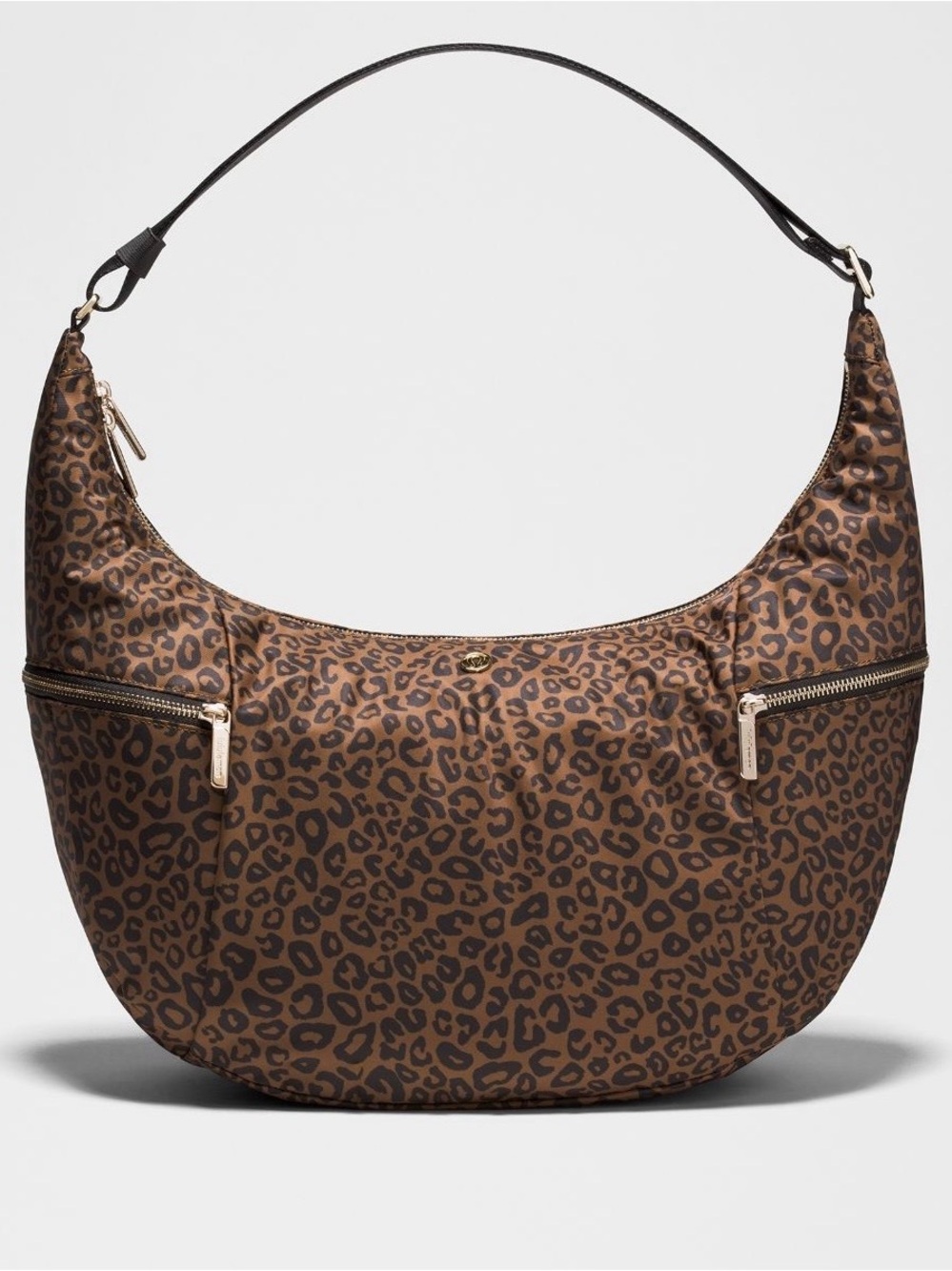 NWT $108 Lululemon Large Slouchy Sling Bag 13L Metal Hardware Leopard - Picture 3 of 5